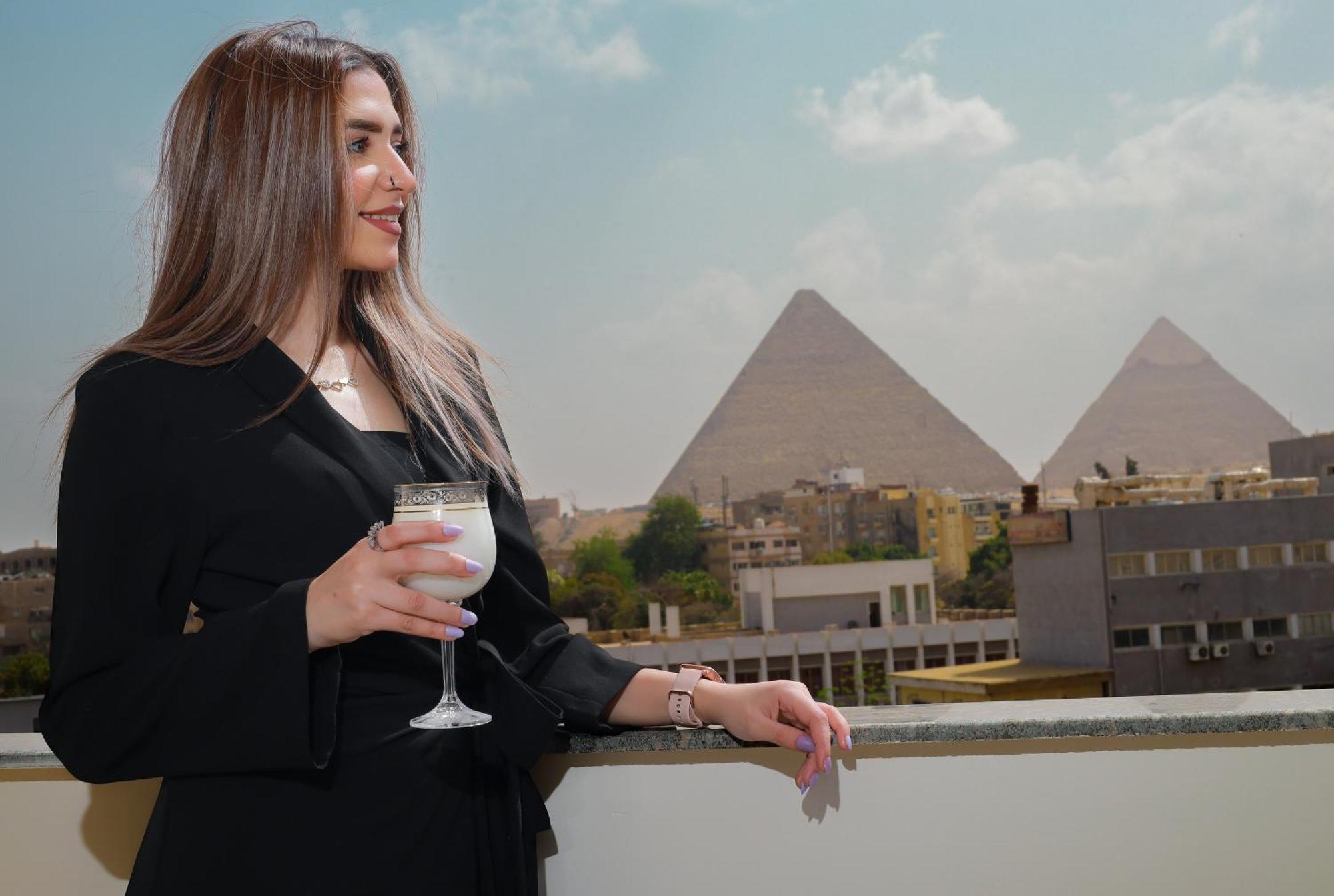 The Muse Pyramids Inn Kafret el-Gabal Eksteriør billede